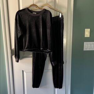 Paper Crane Charcoal Lounge Top